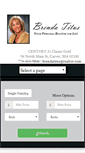 Mobile Screenshot of brendatitus.com